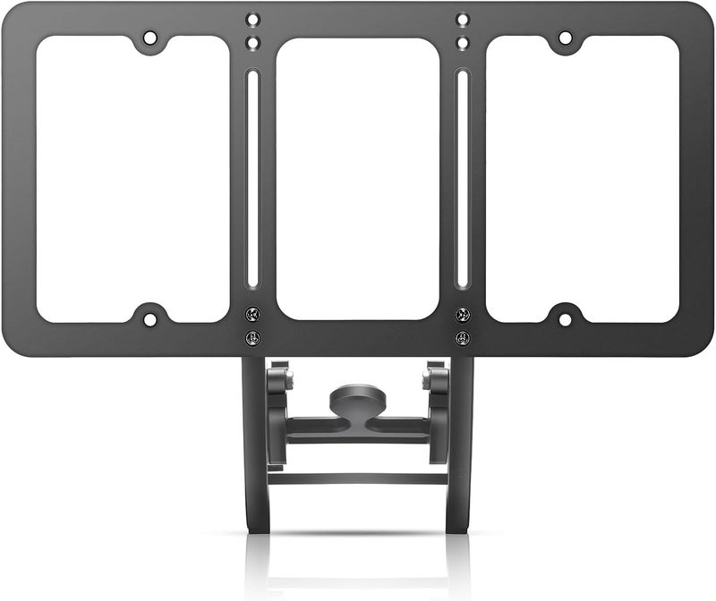 TesFram 2023-2017 Model 3 License Plate Mount, Height-Adjustable & NO Drilling Front License Plate Holder with Anti Theft Features (Not Compatible with Highland Version) - Image 1